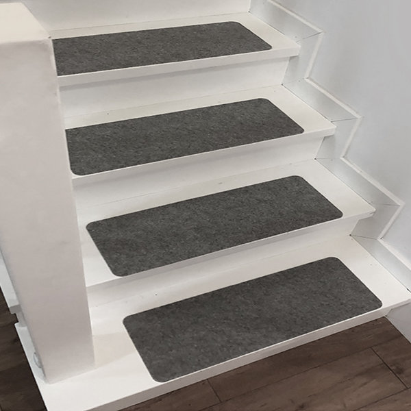 Zipcode Design Canyonville NonSlip Backing Dark Grey Stair Tread